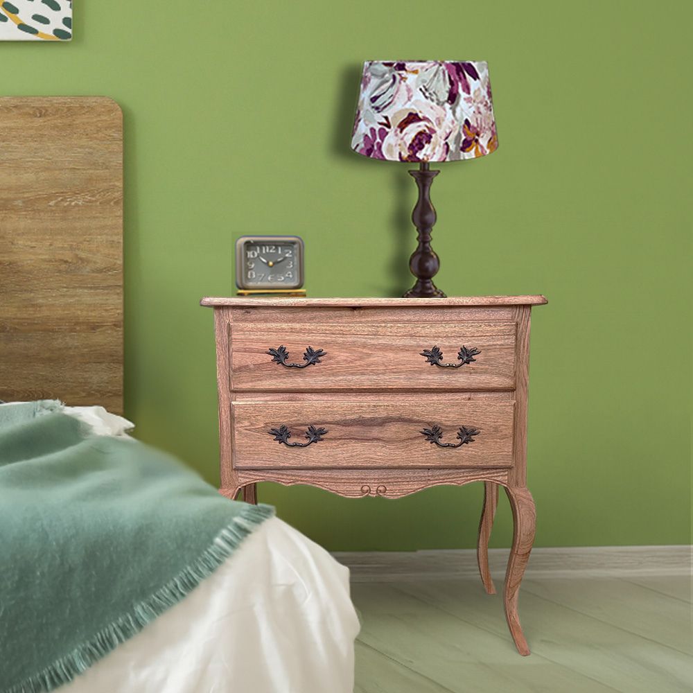 French Bedside Table | Natural