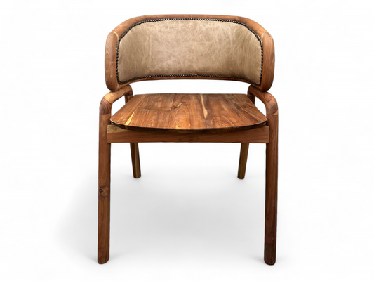 Kursi Cleopatra Dining Chair | Marula Leather