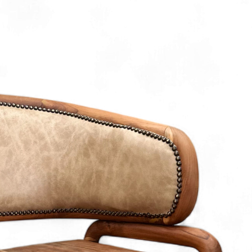 Kursi Cleopatra Dining Chair | Marula Leather