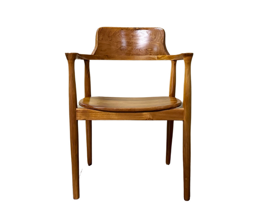 Wooden Chair Round Seat | Natural