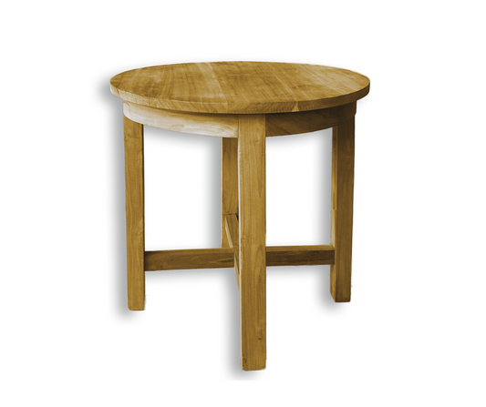 Straigh Leg Side Table | Natural 83x40x40