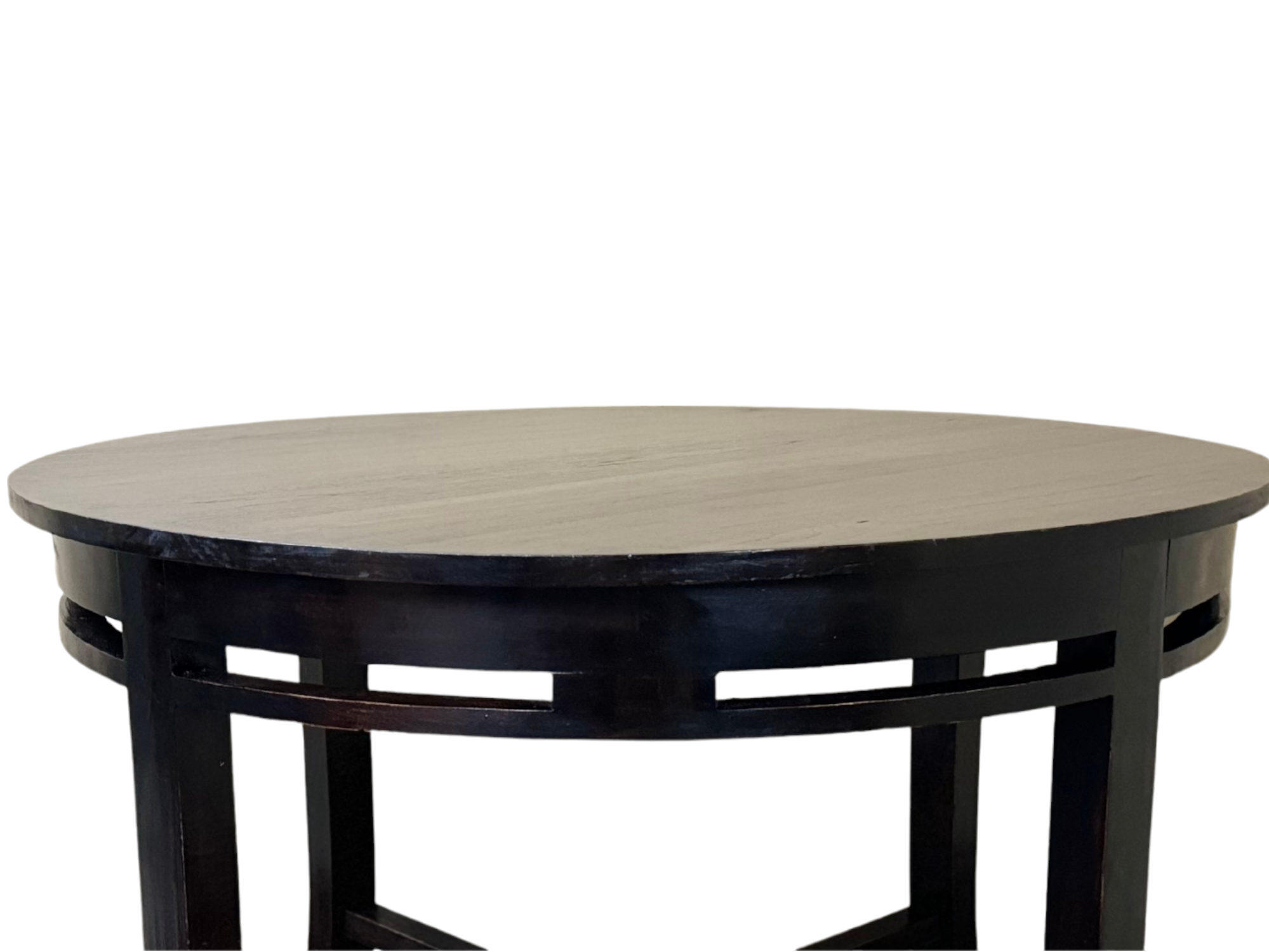 1m Wide Dining Table |Dark Wood 2 or 4 Seater