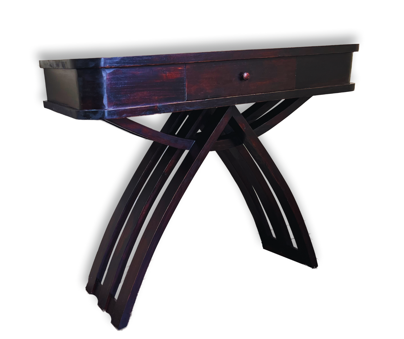 Tri-leg Console | Dark Brown 80x120x50cm – Yellow Lemon Tree