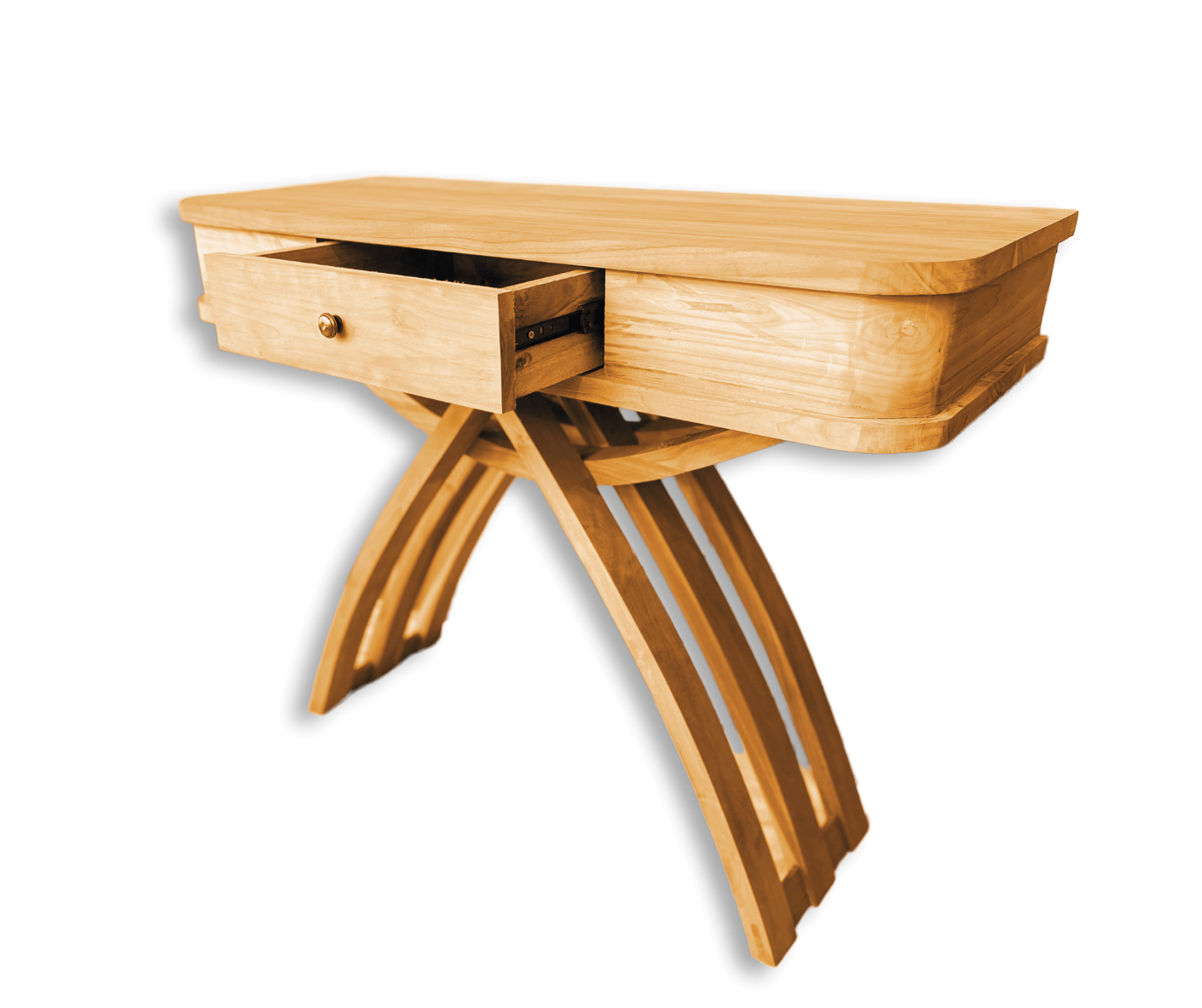 Tri-leg Console | Natural 80x120x50cm – Yellow Lemon Tree