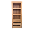 Load image into Gallery viewer, BOOKCASE WITH 3 DRAWERS | NATURAL TEAK
