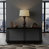 Lounge Lamp Baroque | Brown 65cm Excl Shade