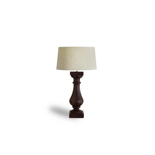 Lounge Lamp Baroque | Brown 65cm Excl Shade