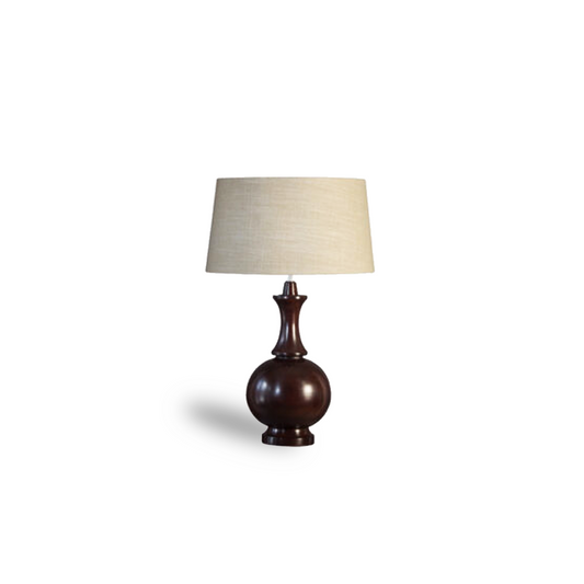 Lounge Lamp Cashmere | Brown 46cm Excl Shade