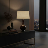 Lounge Lamp Cashmere | Brown 46cm Excl Shade
