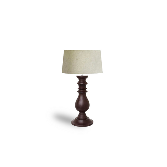 Lounge Lamp Castle | Brown 70cm Excl Shade