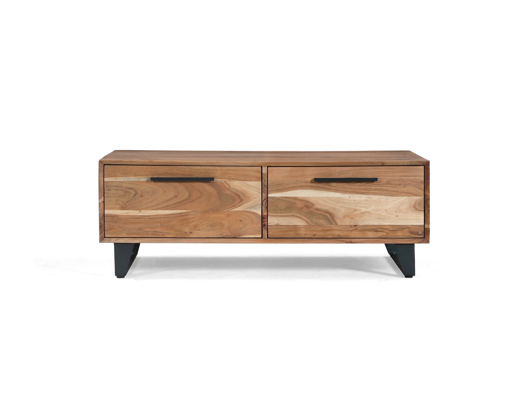 2 Drawer Coffee Table | Acacia Wood 120x70x45cm