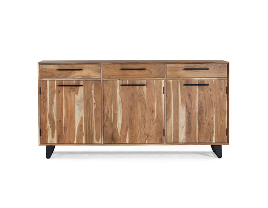 3 Drawer, 3 Door Sideboard | Natural 180x45x90cm