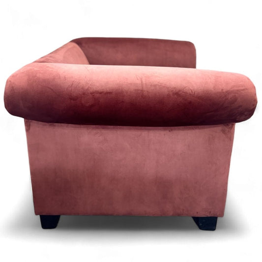 Dusty Pink Occasional Chair | Wide Single Seat