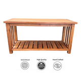 England Coffee Table | 1,2m Natural Teak Wood
