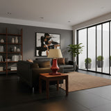 Lounge Lamp Grosvenor | Red 63cm Excl Shade