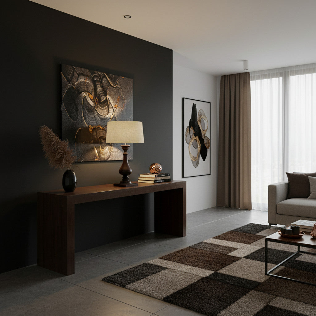 Lounge Lamp Judge | Brown 75cm Excl Shade