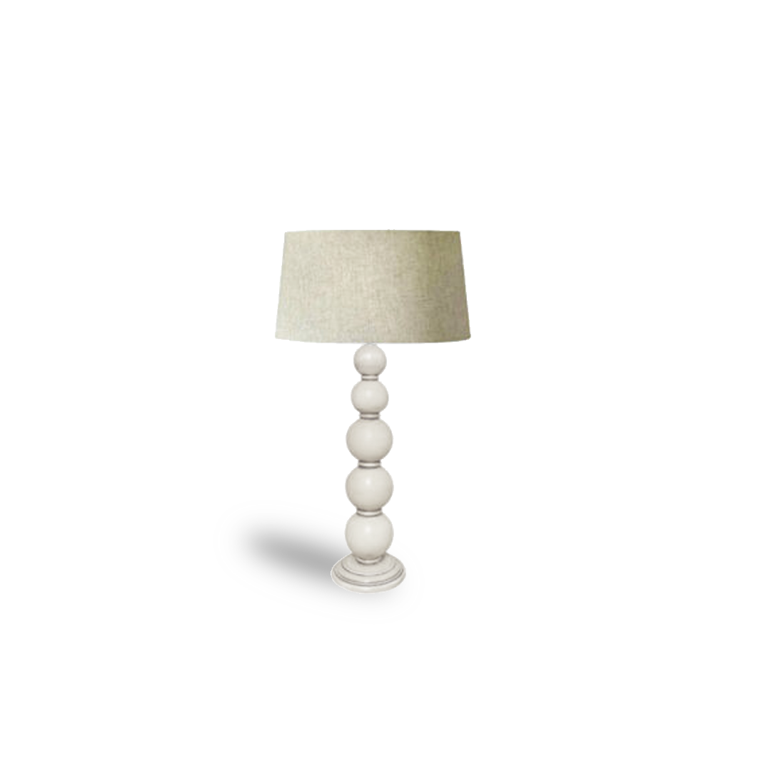 Lounge Lamp Milan Tall | White 70cm Excl Shade – Yellow Lemon Tree
