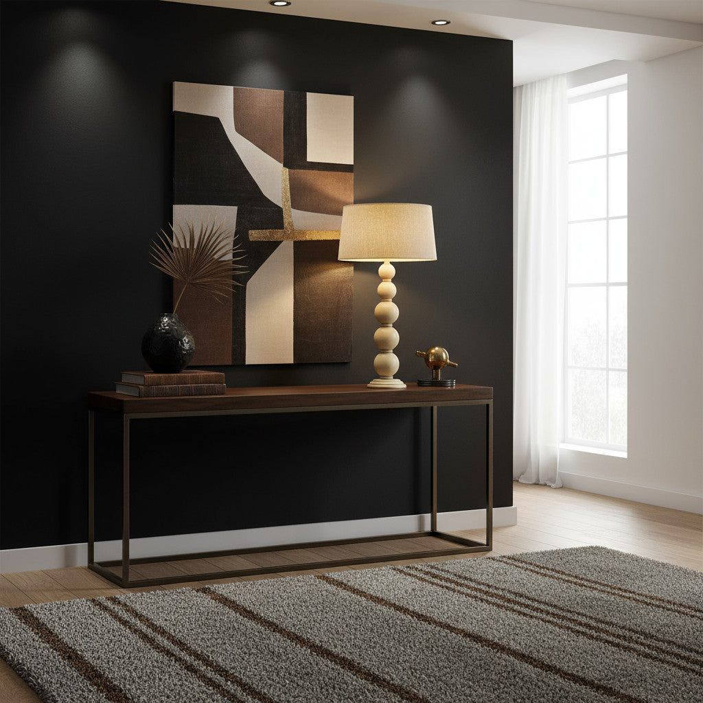 Lounge Lamp Milan Tall | White 70cm Excl Shade