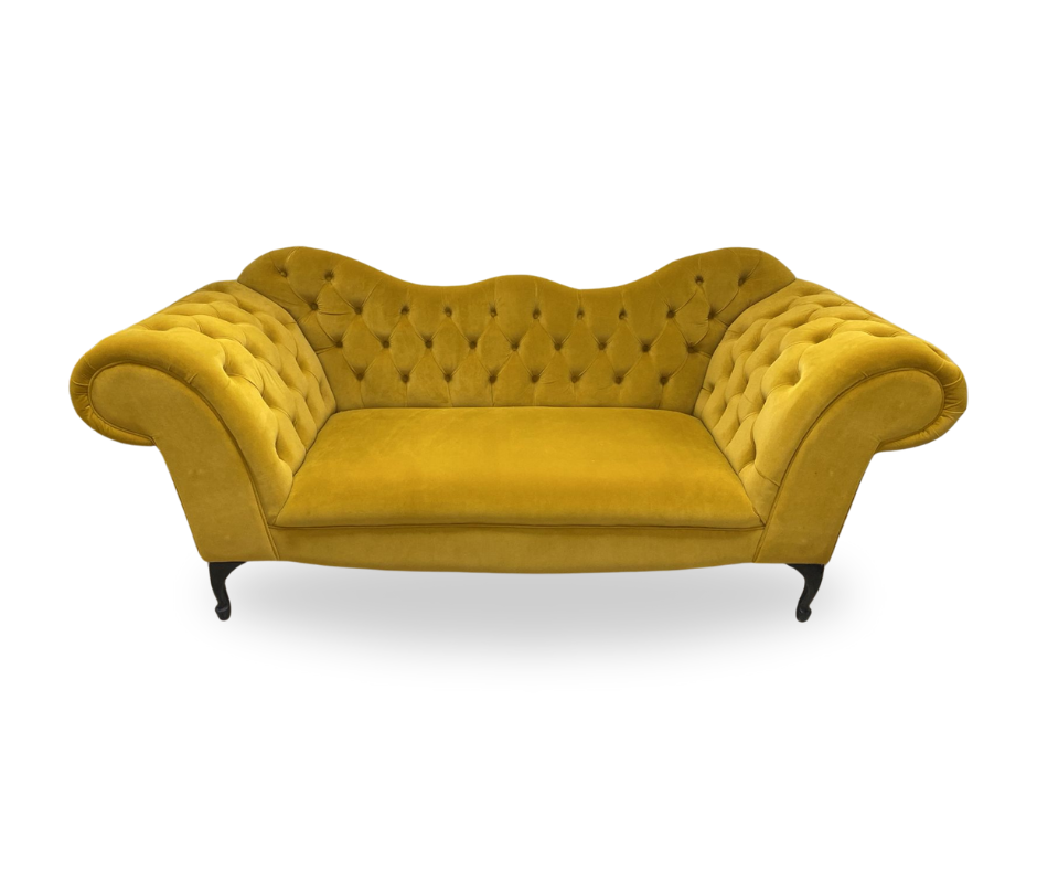 Couch 2 Seater | Mustard