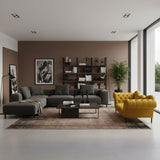 Couch 2 Seater | Mustard