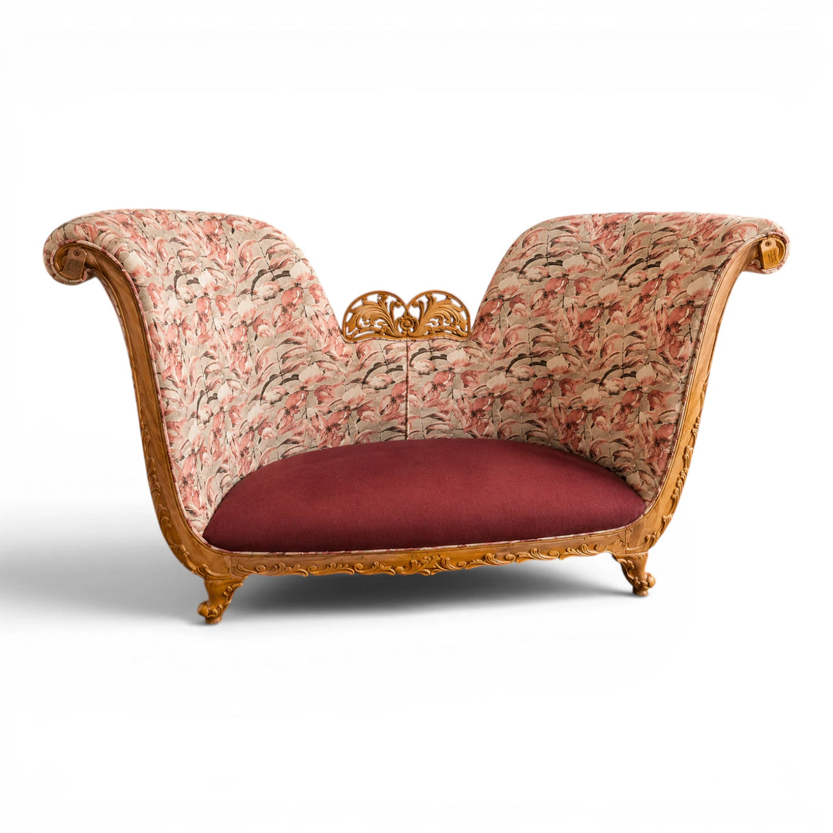 Sofa Capsul High 2 Seater| Sofa Chair Upholstered
