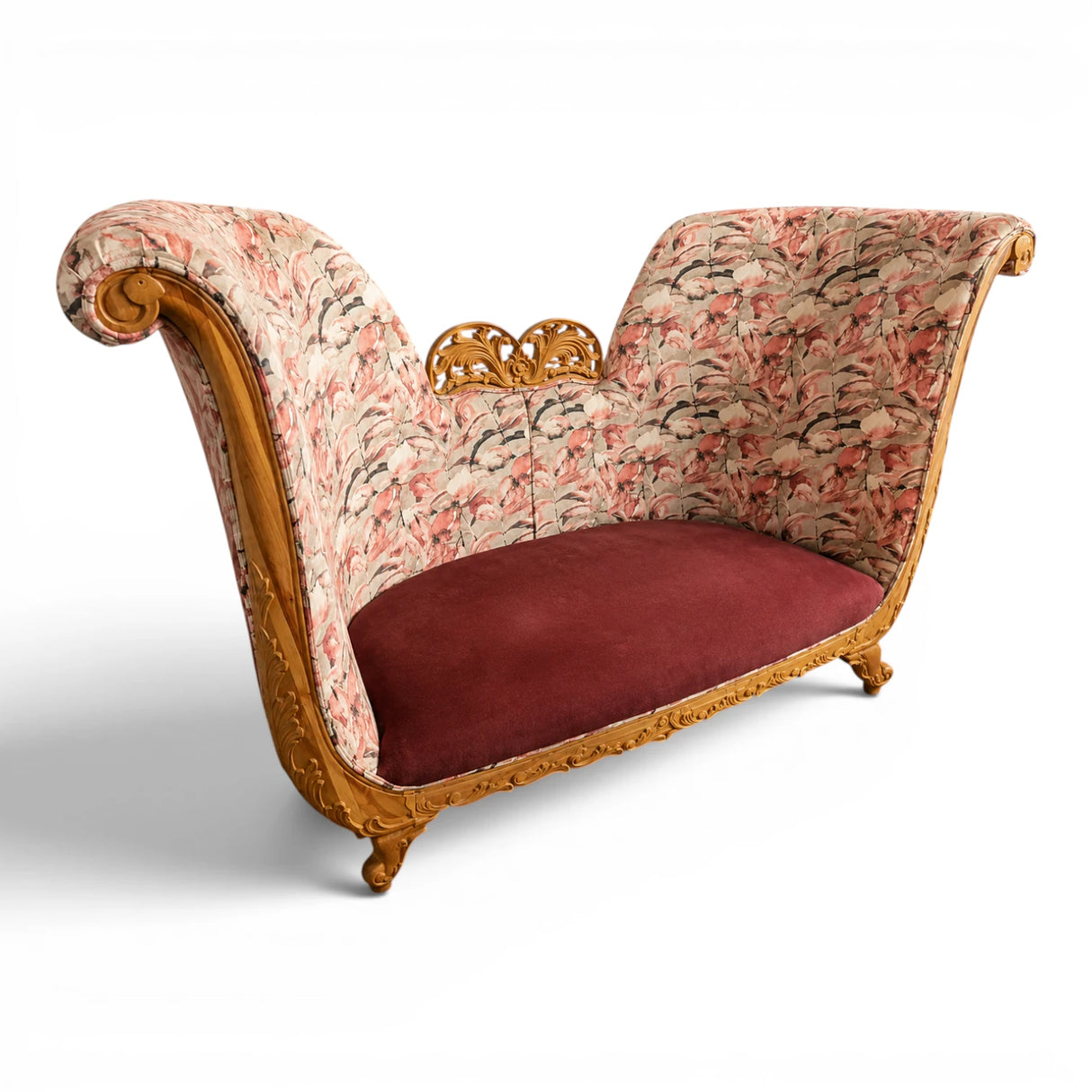 Sofa Capsul High 2 Seater| Sofa Chair Upholstered