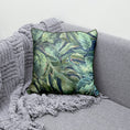 Load image into Gallery viewer, Scatter Cushion | Protea Sweet Basil Green Velvet  | Secret Garden
