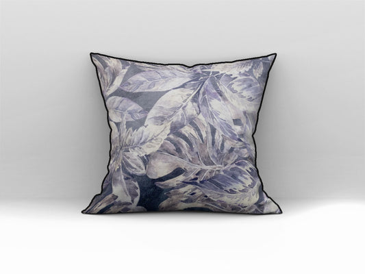 Scatter Cushion | Sweet Basil Grey Velvet | Secret Garden