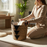 Basket Black Triangles | Small