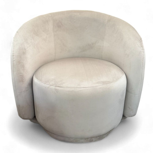 Occasional Chair Rounded | White