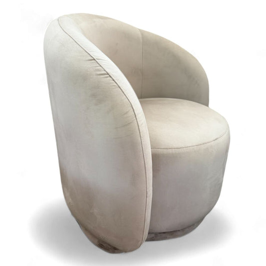 Occasional Chair Rounded | White