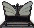 Load image into Gallery viewer, Butterfly Wooden Full Bed | Chinchilla Ebony
