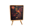 Load image into Gallery viewer, Peacock Retro Bedside Pedestal | 3 Drawers
