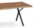 Load image into Gallery viewer, Acacia Wood Dining Table | 6 Seater, Live Edge
