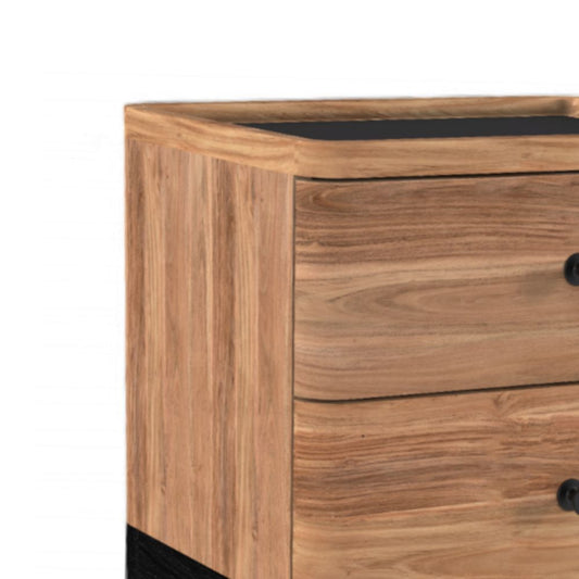 Bedside Pedestal | 2 Drawers 45x37x65cm