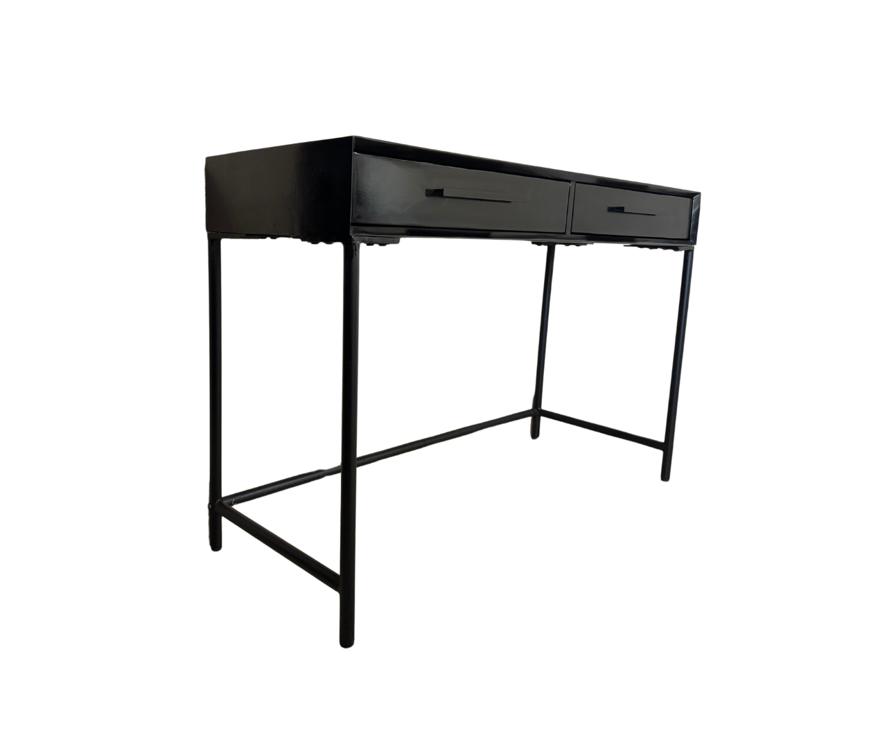 2 Drawer Console-Desk | Black