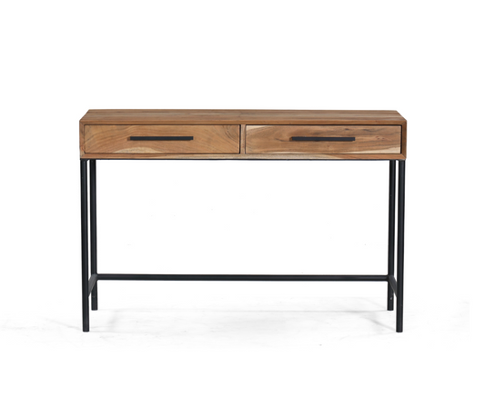 2 Drawer Console-Desk | Natural