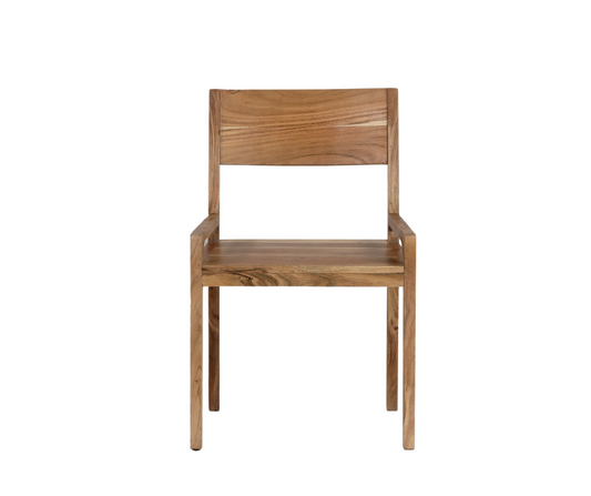 Natural Wood Grain Dining Chair | Acacia