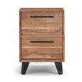 Load image into Gallery viewer, Bedside Pedestal | 2 Drawers 45x40x63cm
