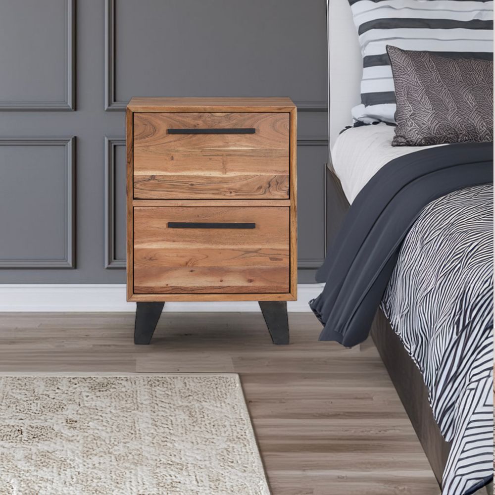 Bedside Pedestal | 2 Drawers 45x40x63cm