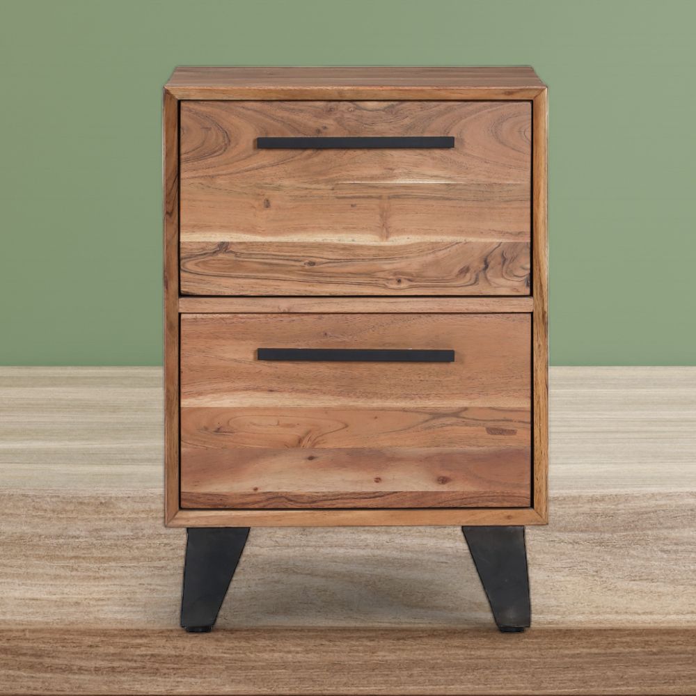 Bedside Pedestal | 2 Drawers 45x40x63cm