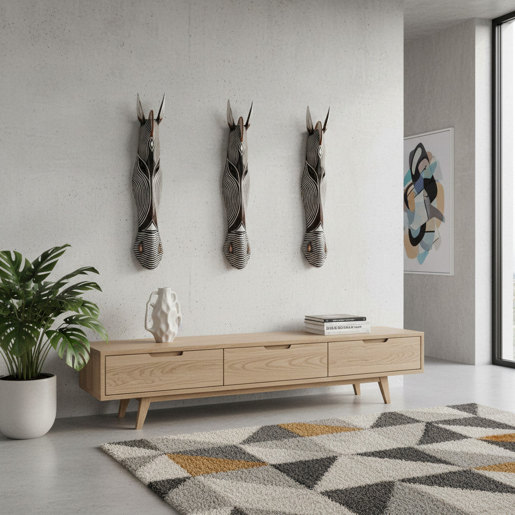 Tribal Stripe Wall Mask
