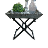 Wooden Durian New York Tray & Stand