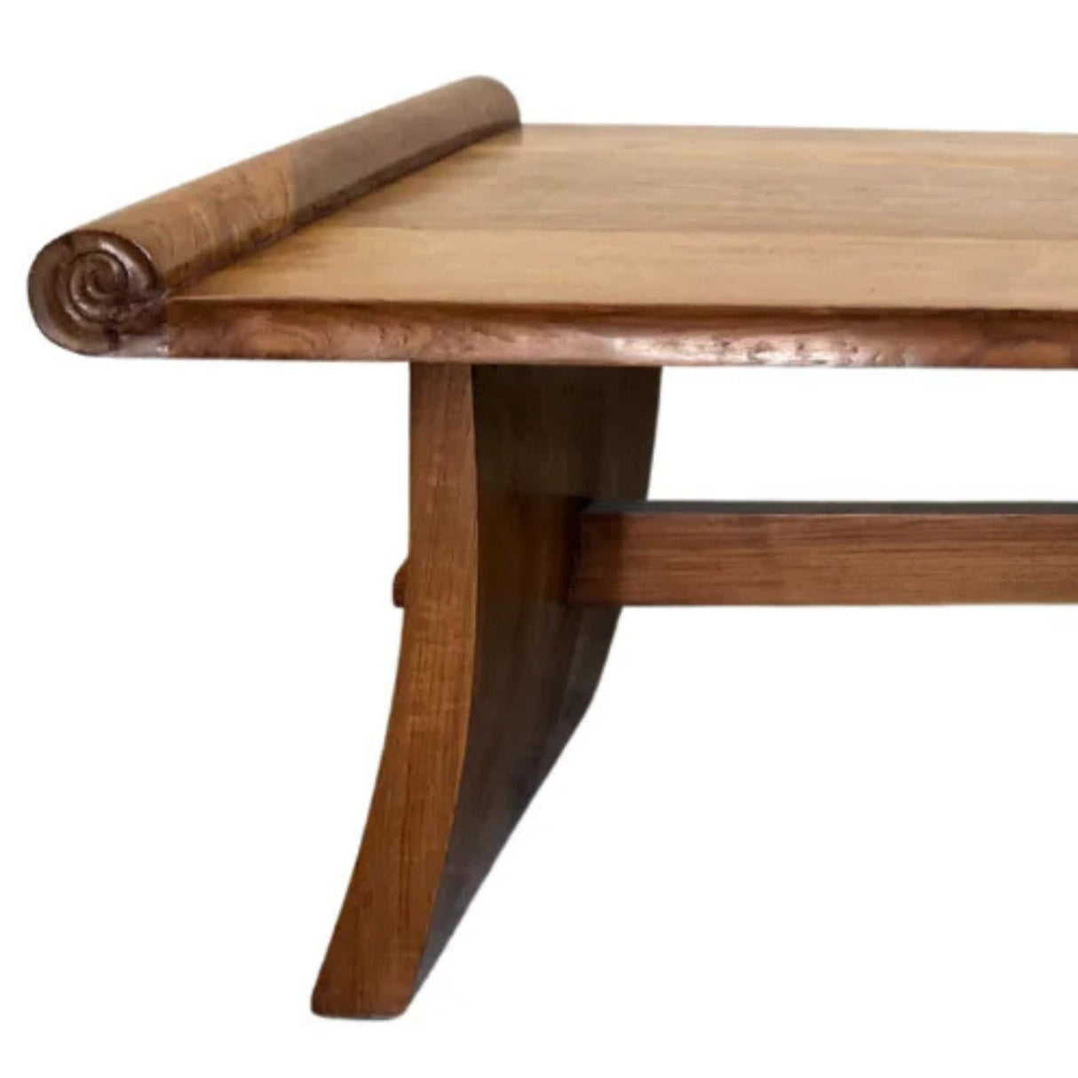 Japanese Coffee Table | Natural Wood Finish