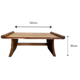 Japanese Coffee Table | Natural Wood Finish