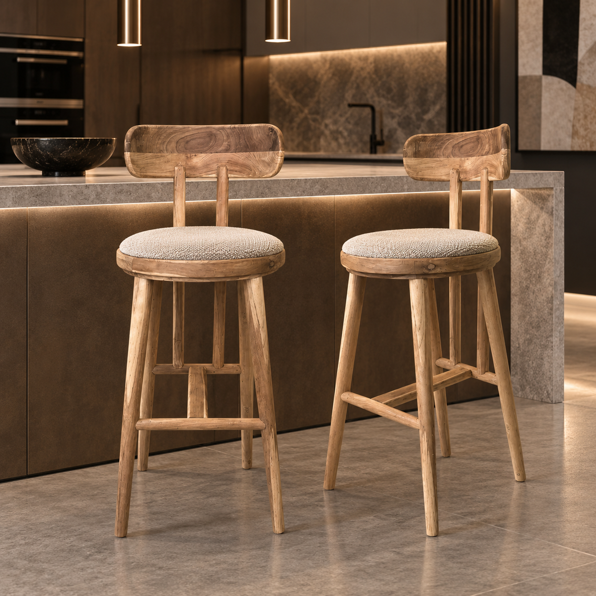 KURSI BAR STOOL | NO RATTAN