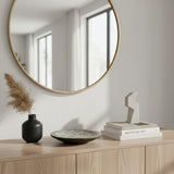 Carved Decorative Plate | Natural, 50cm