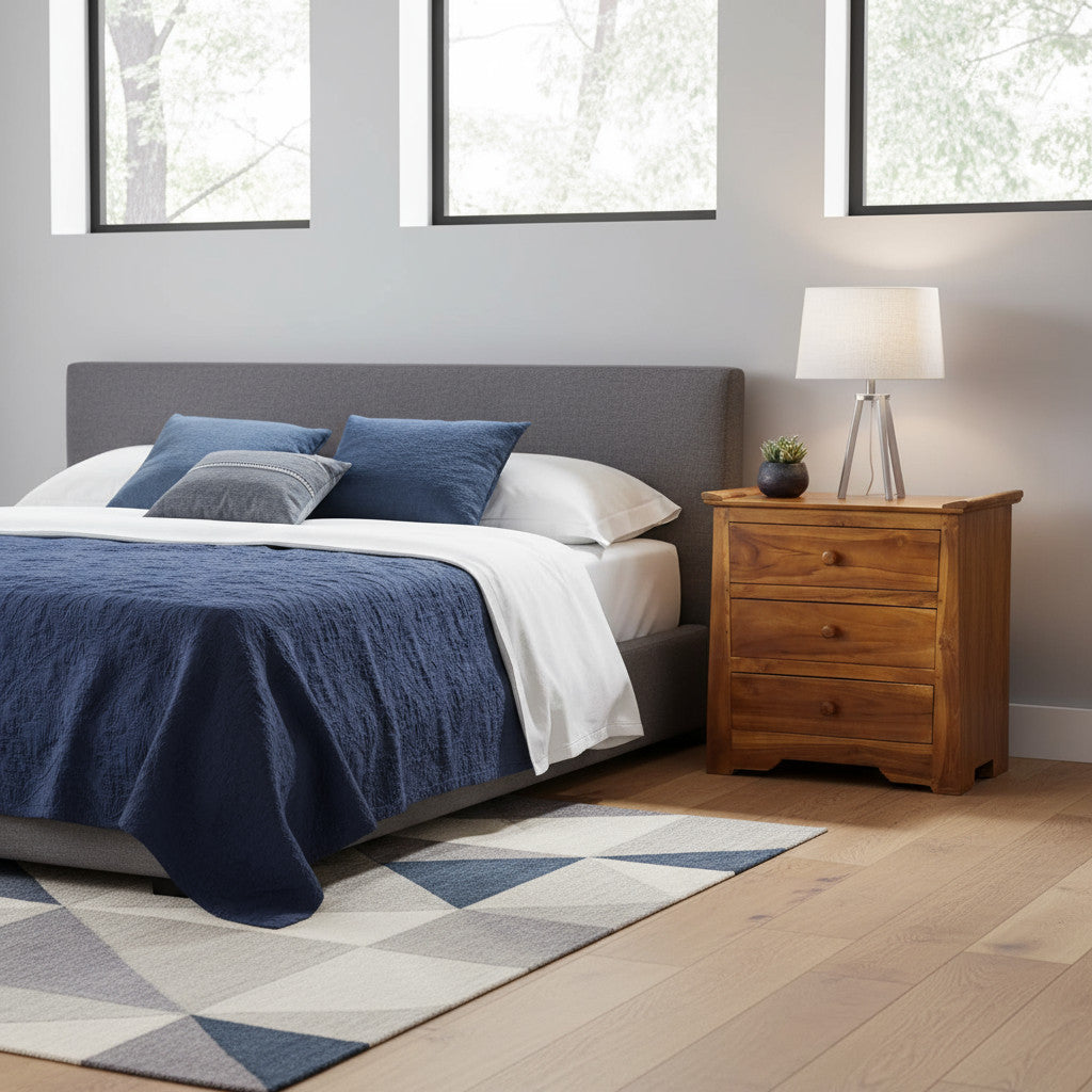 Bed Side Japanese | Teak