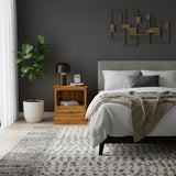 Wooden Teak Bed Side Block Style | Teak