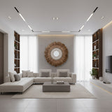 Natural frame Wall Hanging | Beaded, Woven